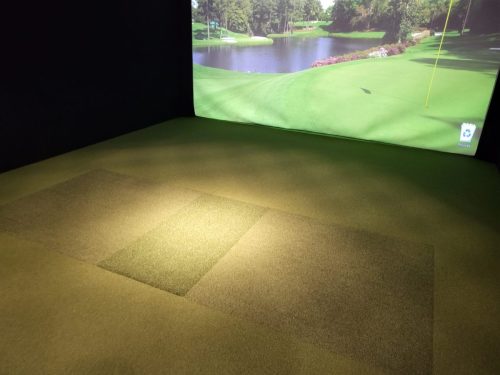 Connecticut Golf Simulator Turf Installation