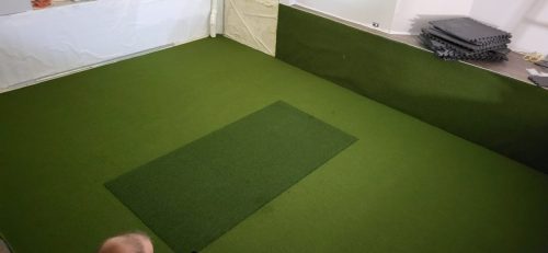 Connecticut Golf Simulator Turf Installation
